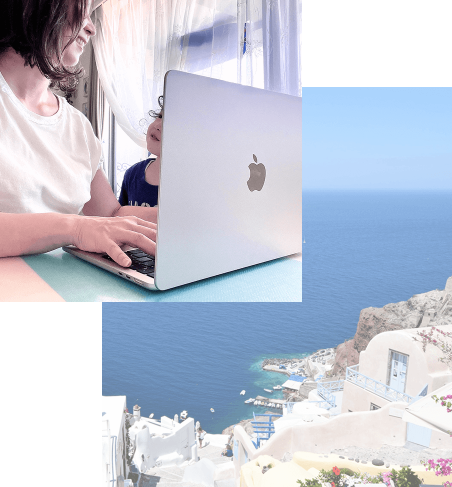 プロフィール写真とイメージ写真